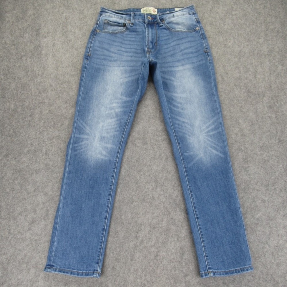 Nation Of Saints Mens Slim Stretch Jean Size 30x30 (Measures 30x30)